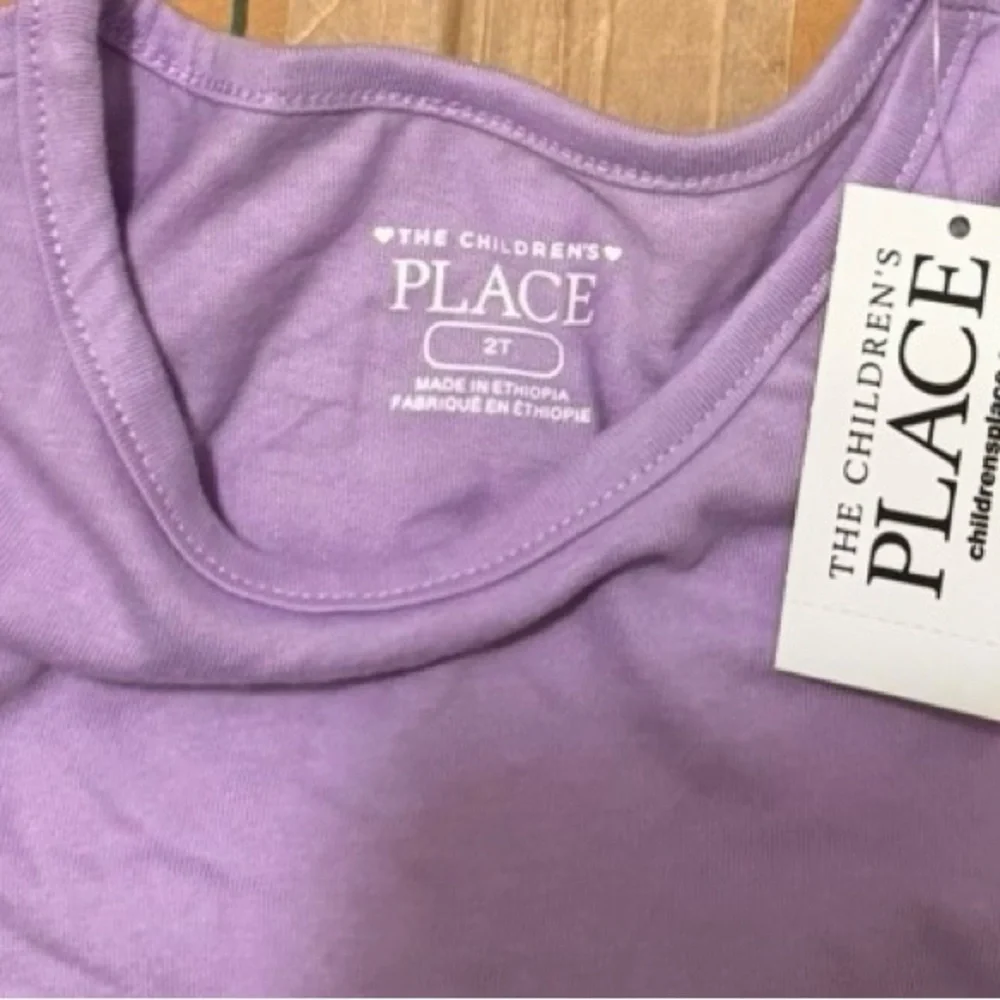 The Children's Place Lavender Short Sleeve Tee